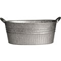 Perfectpatio 16.5 in. Galvanized Tub Planter PE135063